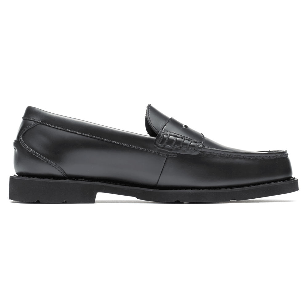 Rockport Mens Shakespeare Circle - Loafers Black - VED658490